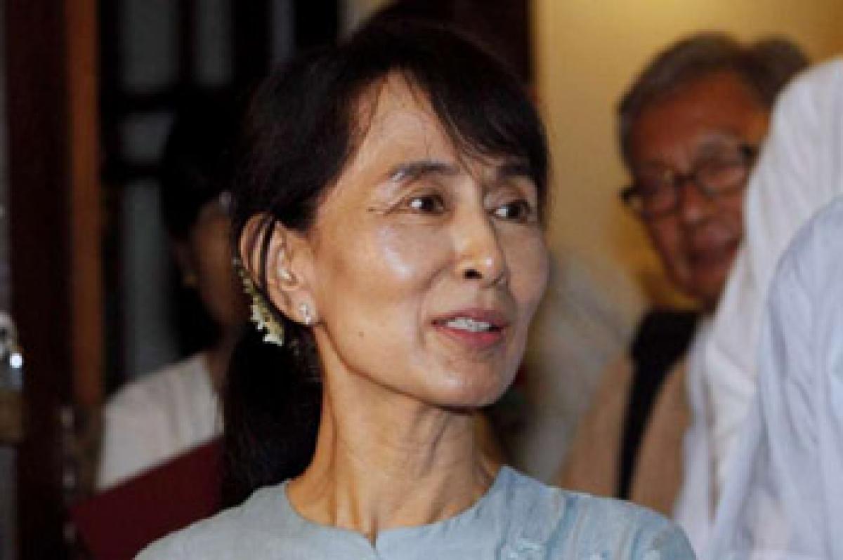 Suu Kyi is foreign minister of Myanmar